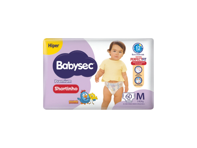 Fralda Babysec Premium Shortinho M - 74,90